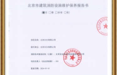 维保报告